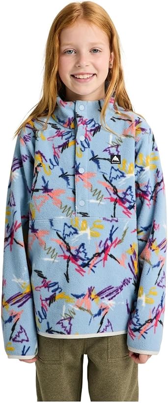 Amazon.co.jp: Burton キッズ シンダー フリース アノラック, 落書き